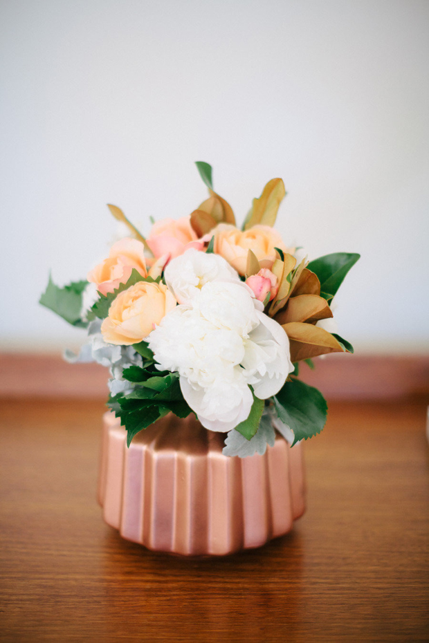 copper centrepiece ideas