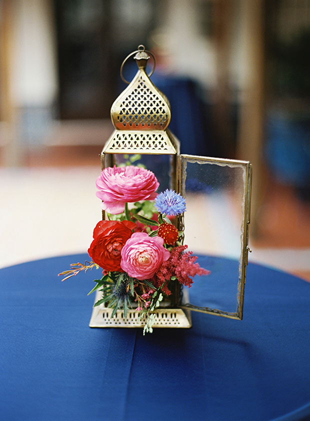 moroccan wedding lantern for centrpiece