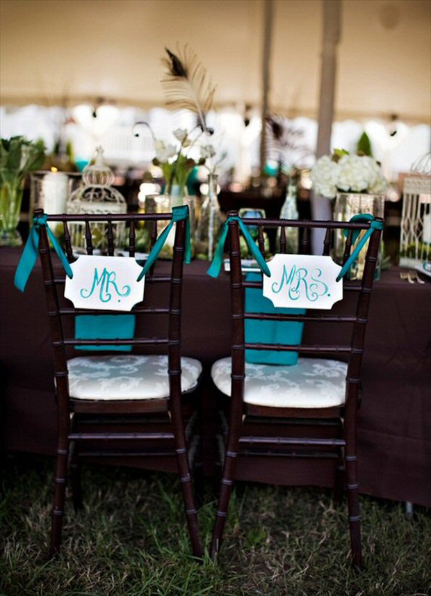 teal-wedding-mr-mrs-chair-signs