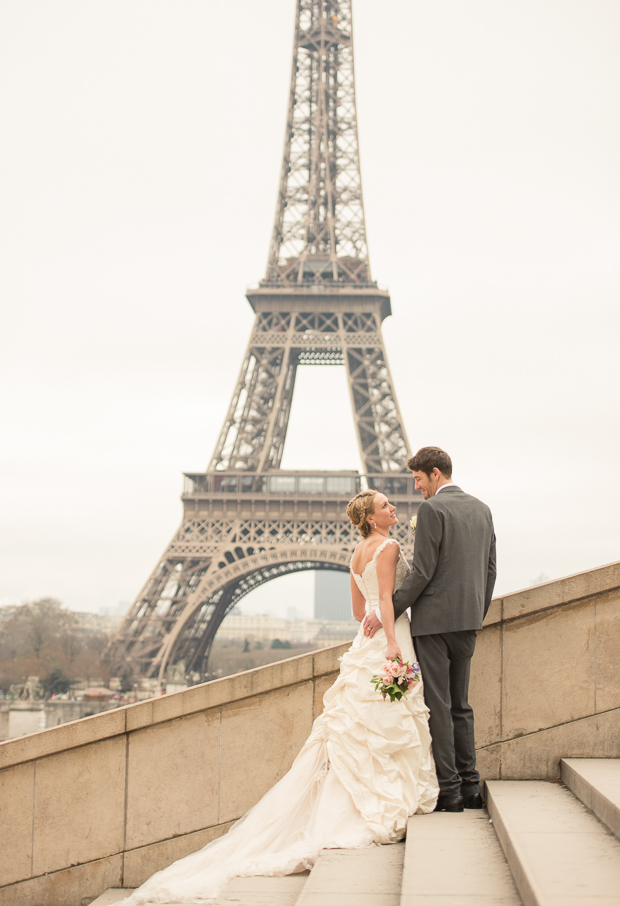 Brett & Amelia's World Wedding Tour: The Eiffel Tower, Paris!