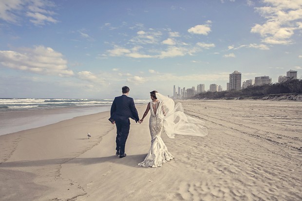 Gold Coast Wedding For An Irish Vintage Glamour Bride: Tristan & Ash