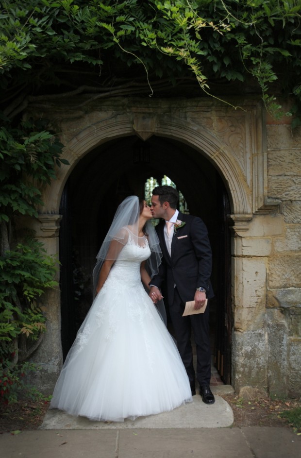 Romantic & Traditional English Castle Wedding: Clare & Jon