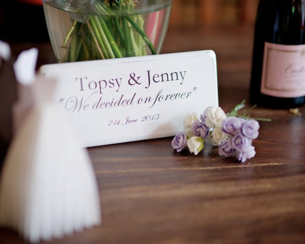 Pretty Pastel Garden Party, British & African Fusion Wedding: Jenny & Topsy