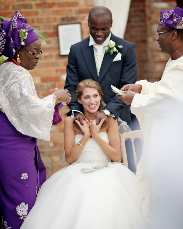 Pretty Pastel Garden Party, British & African Fusion Wedding: Jenny & Topsy