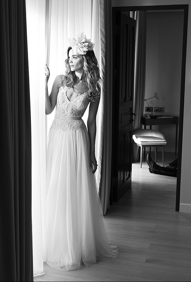 Film Noir in White: Lihi Hod Wedding Dresses 2015