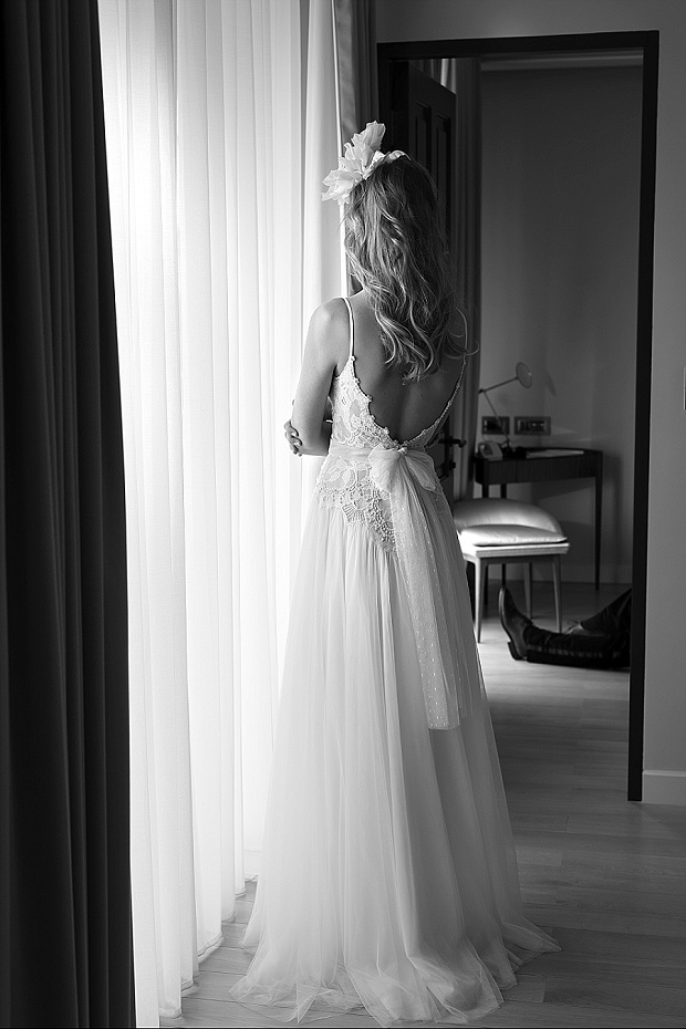 Film Noir in White: Lihi Hod Wedding Dresses 2015