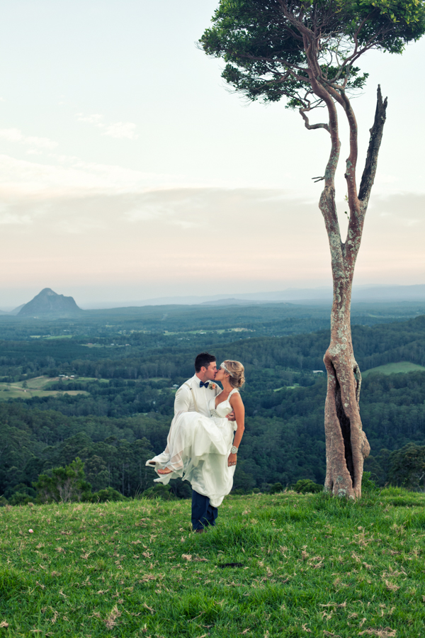 Rustic Chic & Pretty Pink Vineyard Wedding: Helaina & Ben