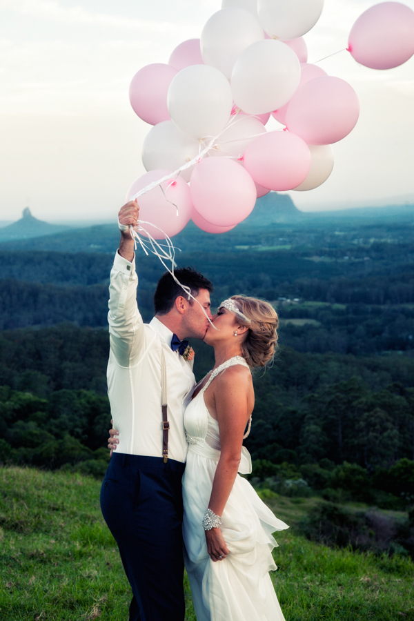 Rustic Chic & Pretty Pink Vineyard Wedding: Helaina & Ben