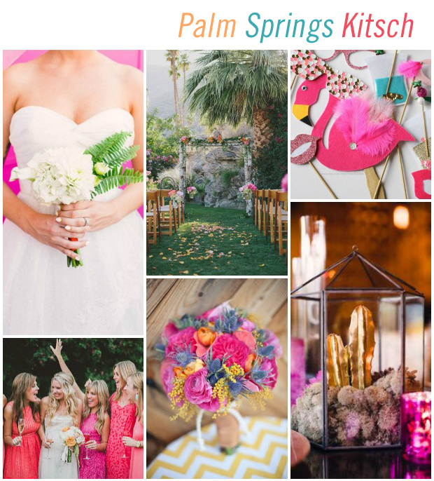 Palm Spring Kitsch Wedding Inspiration