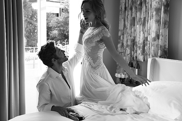 Film Noir in White: Lihi Hod Wedding Dresses 2015