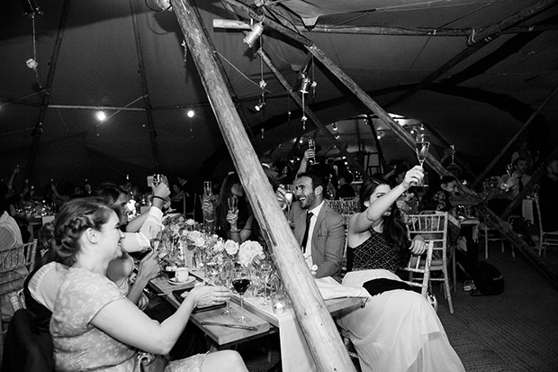 Beautiful British Brazilian TeePee Wedding on an Equestrian Farm! 