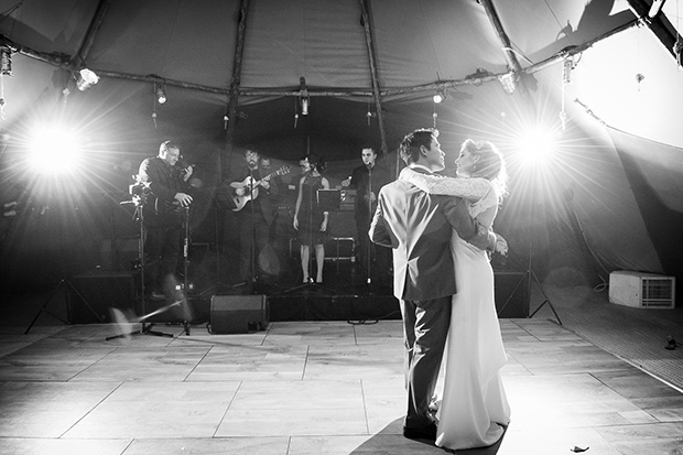 Beautiful British Brazilian TeePee Wedding on an Equestrian Farm! 