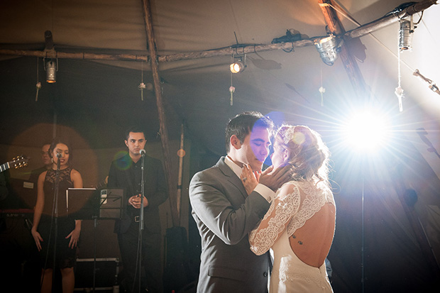 Beautiful British Brazilian TeePee Wedding on an Equestrian Farm! 