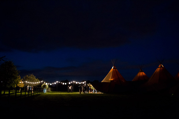 Beautiful British Brazilian TeePee Wedding on an Equestrian Farm! 