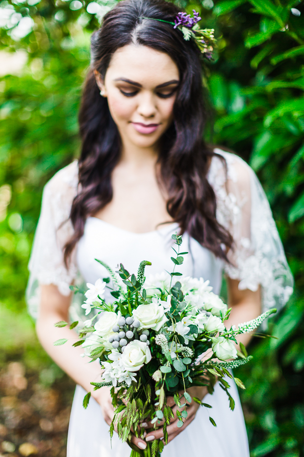 'The Huntress' Beautiful Spring Bridal Shoot by Sarah Foy Designs