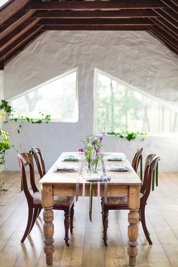 'The Huntress' Beautiful Spring Bridal Shoot by Sarah Foy Designs