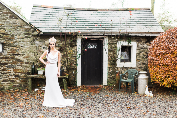 'The Huntress' Beautiful Spring Bridal Shoot by Sarah Foy Designs