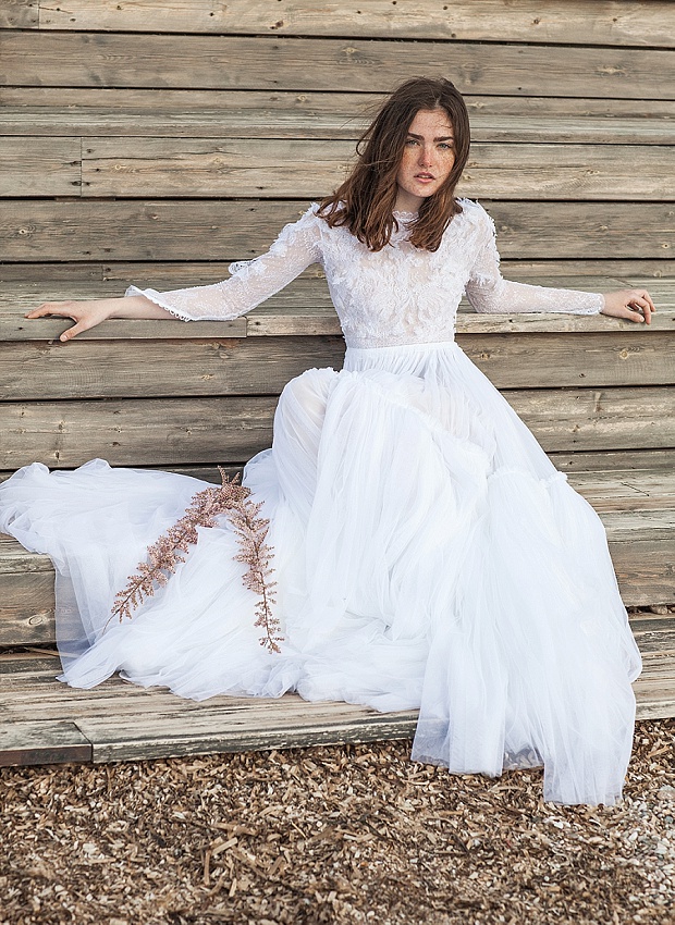 Chic & Daring Boho Wedding Dresses: Costarellos Bridal 2016!