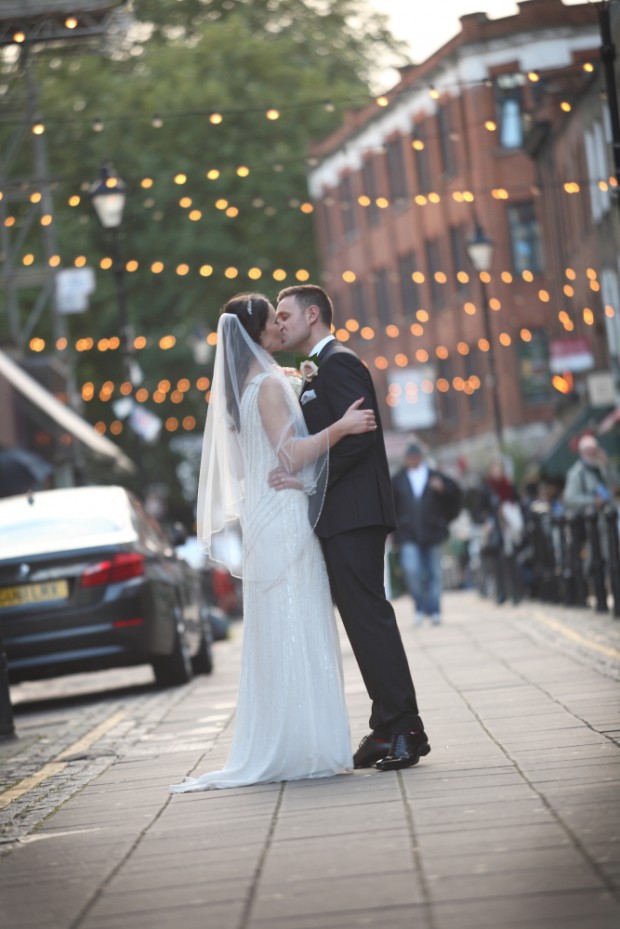 Old Finsbury Town Hall Wedding With Stunning Art Deco Anouska G Dress: Matt & Lauren