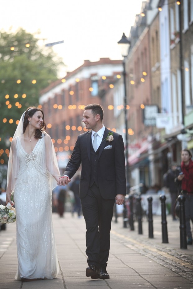 Old Finsbury Town Hall Wedding With Stunning Art Deco Anouska G Dress: Matt & Lauren