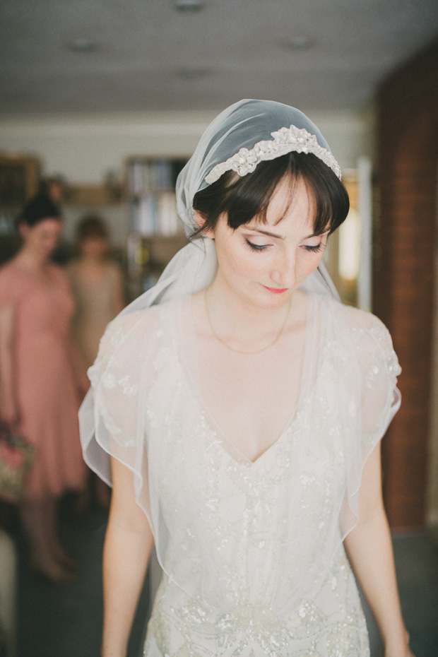 Relaxed Vintage Glamour Wedding With Jenny Packham Bride: Emma & Chris