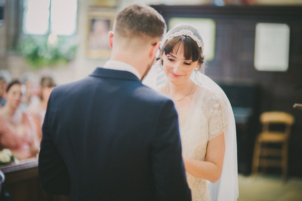 Relaxed Vintage Glamour Wedding With Jenny Packham Bride: Emma & Chris