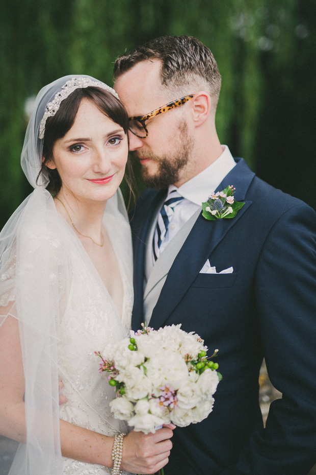 Relaxed Vintage Glamour Wedding With Jenny Packham Bride: Emma & Chris