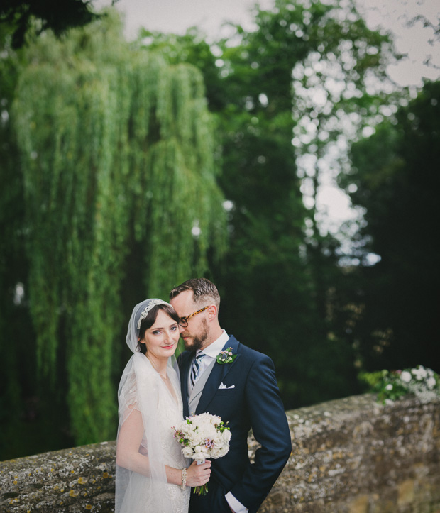 Relaxed Vintage Glamour Wedding With Jenny Packham Bride: Emma & Chris