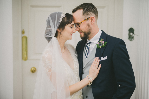 Relaxed Vintage Glamour Wedding With Jenny Packham Bride: Emma & Chris