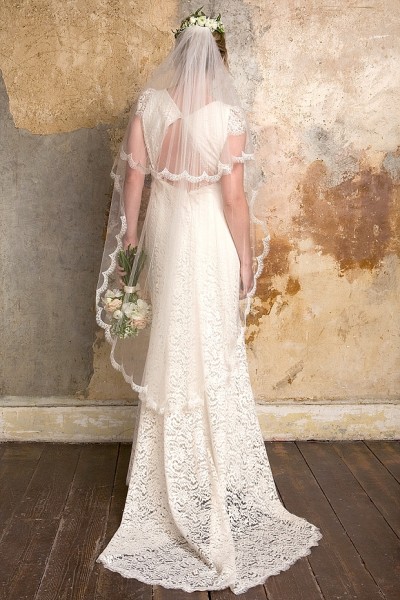 Delicate Fresh And Unashamedly Romantic Vintage Inspired Wedding Dreses