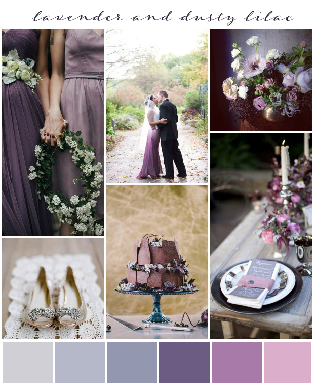 Lavender and Dusty Lilac Wedding Inspiration
