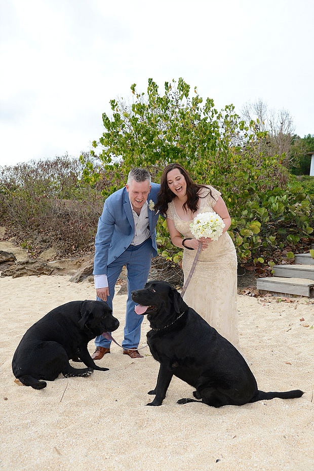 Gold, Champagne Glam Beach Vow Renewal in Antigua Sonia & Chris (45)