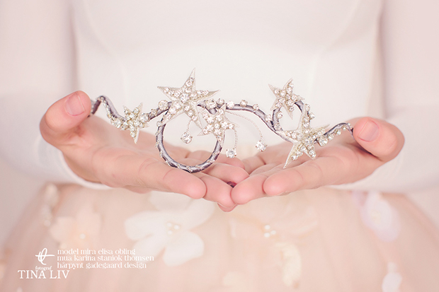 One of a Kind Hand-beaded Bridal Headpieces & Accessories by Gadegaard Design