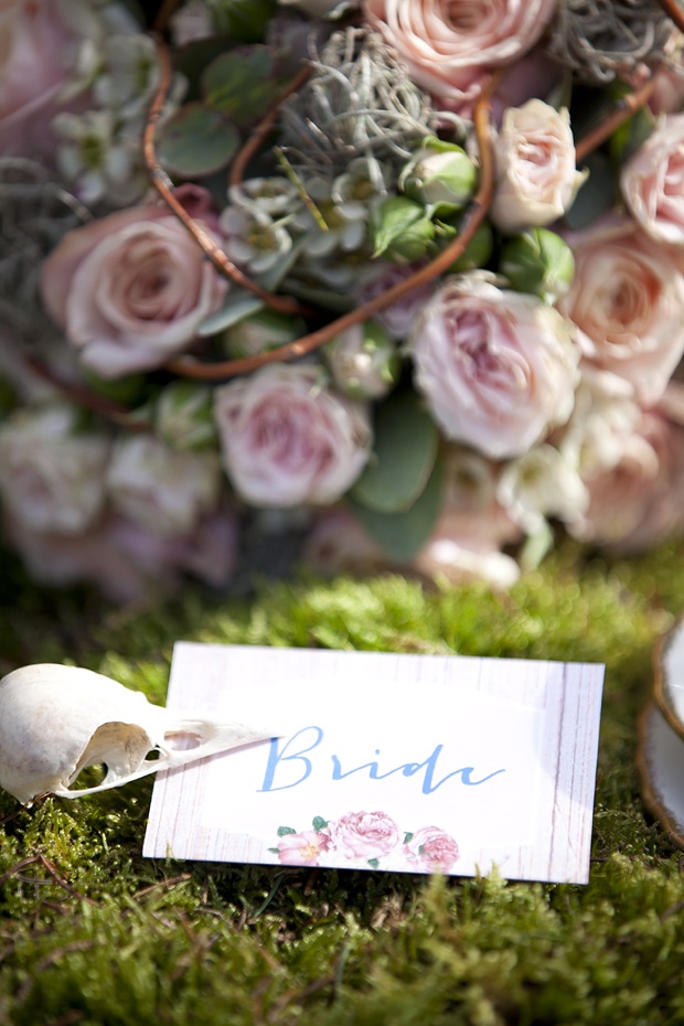 A Beautifully Quirky & Fun 'Symbolic' Nature Inspired Bridal Shoot