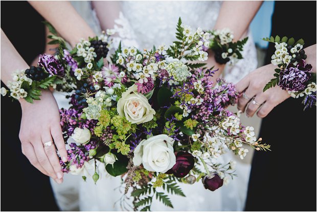 Lace Sleeves and Floral Crown Bride South Farm Wedding Charlene & Ian_0128