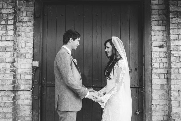 Lace Sleeves and Floral Crown Bride South Farm Wedding Charlene & Ian_0137