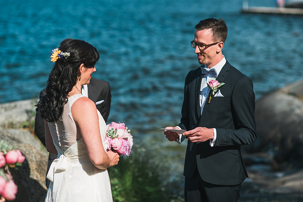 Swedish Island Wedding 087