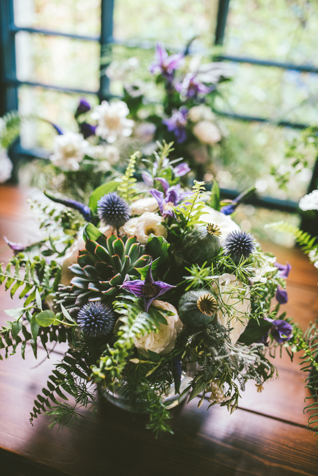 A Botanical 1930s Style, English Garden Inspired Wedding: Adam & Kathryn