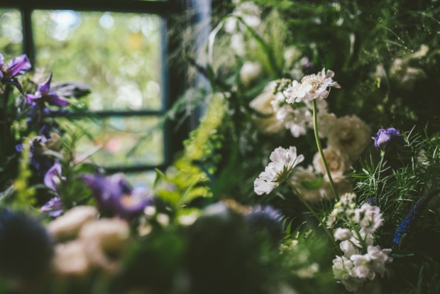 A Botanical 1930s Style, English Garden Inspired Wedding: Adam & Kathryn