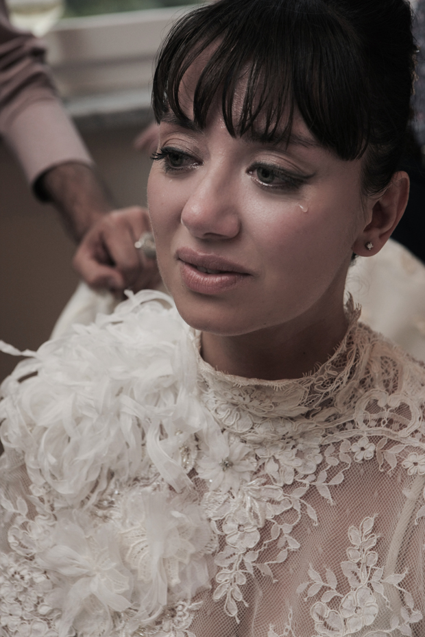 Dramatic Italian Real Wedding & Yolan Cris Bride: Agnese & James