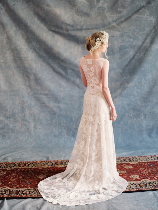 'Romantique' Low Key & Super Pretty Wedding Gowns by Claire Pettibone