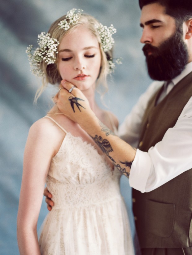 'Romantique ' Low Key & Super Pretty Wedding Gowns by Claire Pettibone