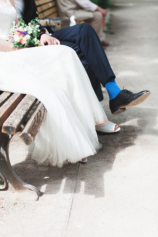 An Intimate Wedding With Stunning Pronovias Bride & Watercolour Details: Verena & Malte