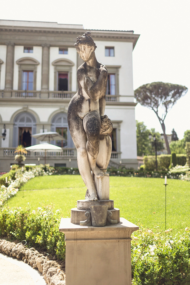 A Villa Cora, Florence, Italy Destination Wedding With Gold & Sage: Hayley & Joe