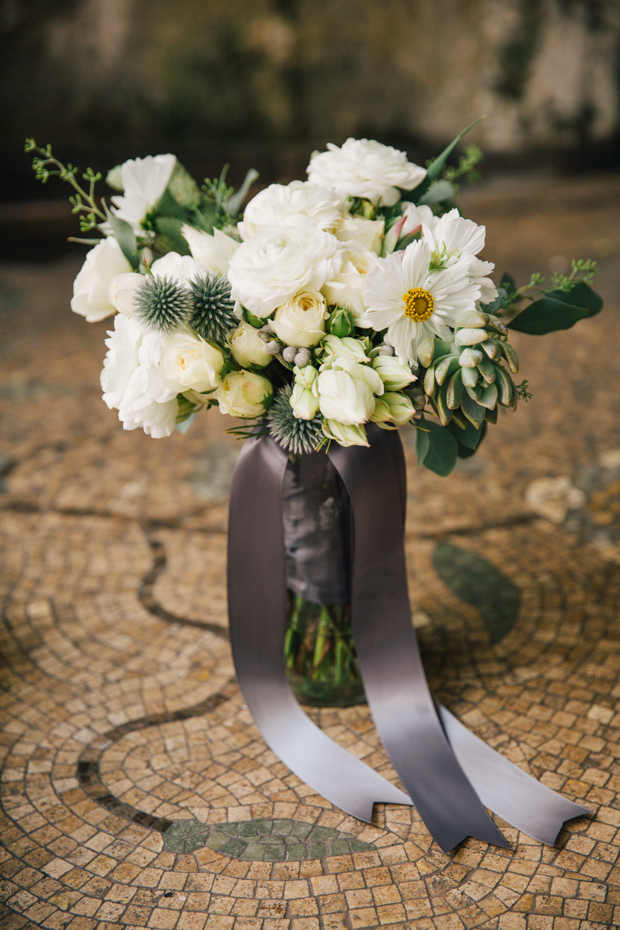 An Intimate Wedding With BHLDN Bride Rocking Red Lips & Badgley Mischka Shoes: Robert & Evett