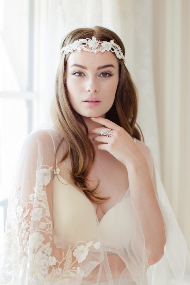 Ode to Scandinavia! The Jannie Baltzer 2016 Bridal Headpiece Collection