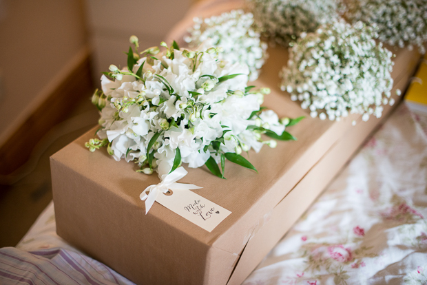 An Elegant 1920s inspired White Wedding With Gypsophilia Details: Jodie & Tom