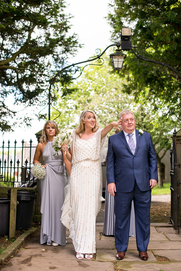 An Elegant 1920s inspired White Wedding With Gypsophilia Details: Jodie ...