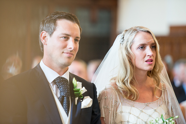 An Elegant 1920s inspired White Wedding With Gypsophilia Details: Jodie & Tom