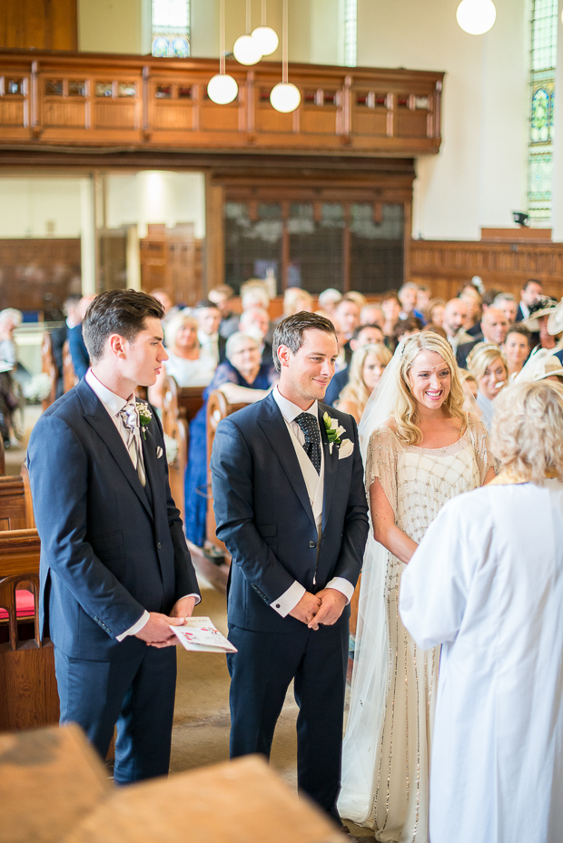 An Elegant 1920s inspired White Wedding With Gypsophilia Details: Jodie & Tom